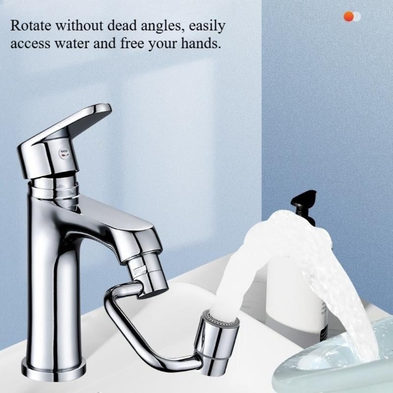 Natravor™ Upgrade Your Washing Routine -  TTZZ 1440° Rotatable Faucet Aerator Extension - For Effortless, All-Angle Control!