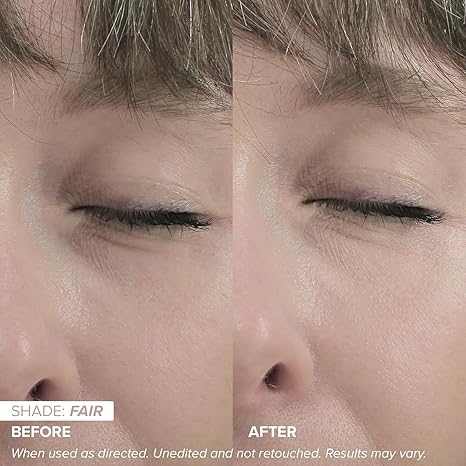Natravor™ Luminous Eye Corrector SPF 41, Under Eye Color Corrector for Dark Circles, Anti-Aging Tinted Eye Cream, Hydrating Eye Serum with Peach Undertone FSA/HSA Eligible