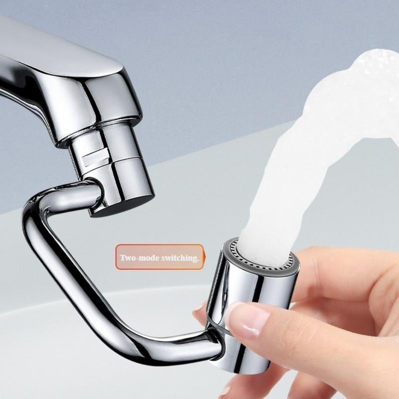 Natravor™ Upgrade Your Washing Routine -  TTZZ 1440° Rotatable Faucet Aerator Extension - For Effortless, All-Angle Control!