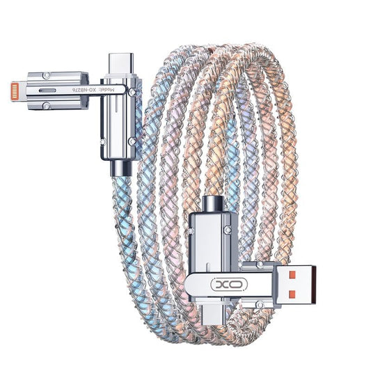 🔥Last Day 49% OFF🔥🎁Four-in-One Colorful lights Data Cable