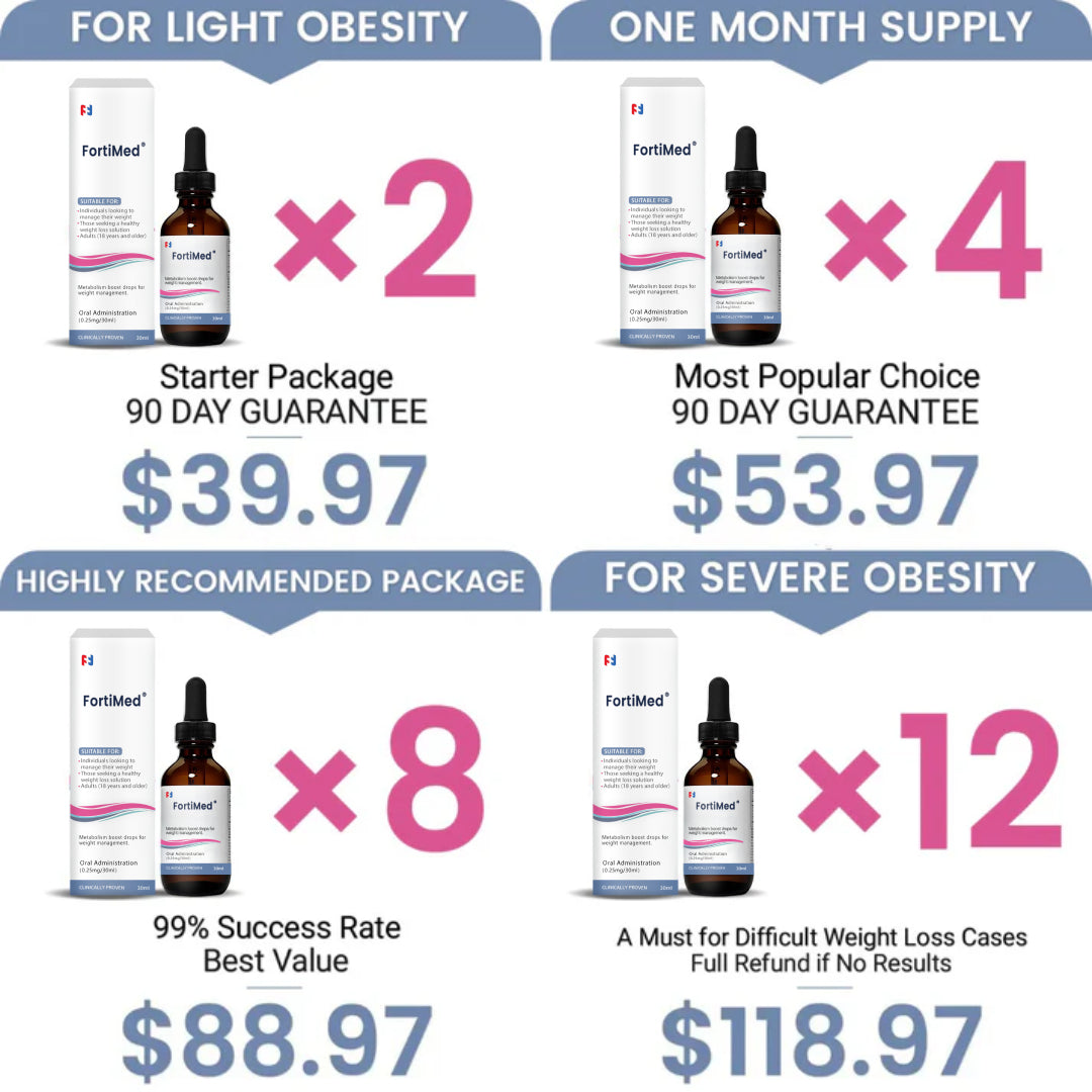 🔥Last Day: 50% Off; 90-Day Free Returns💥FortiMed® Metabolic Boost Vitamin Drops