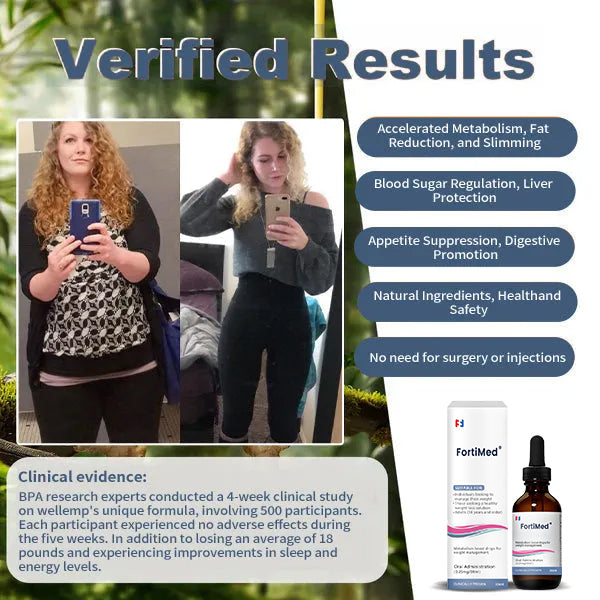 🔥Last Day: 50% Off; 90-Day Free Returns💥FortiMed® Metabolic Boost Vitamin Drops