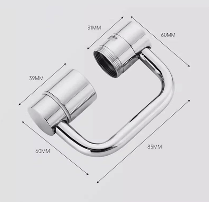 Natravor™ Upgrade Your Washing Routine -  TTZZ 1440° Rotatable Faucet Aerator Extension - For Effortless, All-Angle Control!