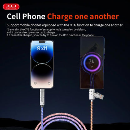 🔥Last Day 49% OFF🔥🎁Four-in-One Colorful lights Data Cable