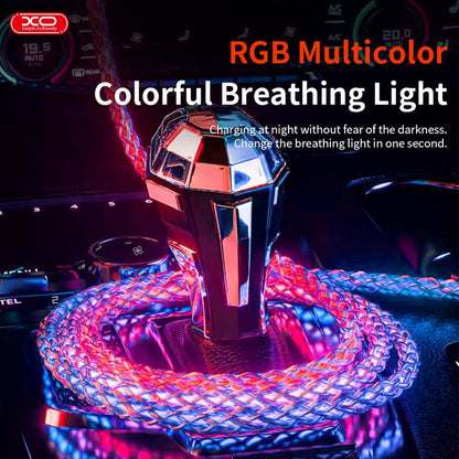 🔥Last Day 49% OFF🔥🎁Four-in-One Colorful lights Data Cable