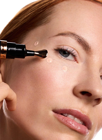 Natravor™ Luminous Eye Corrector SPF 41, Under Eye Color Corrector for Dark Circles, Anti-Aging Tinted Eye Cream, Hydrating Eye Serum with Peach Undertone FSA/HSA Eligible