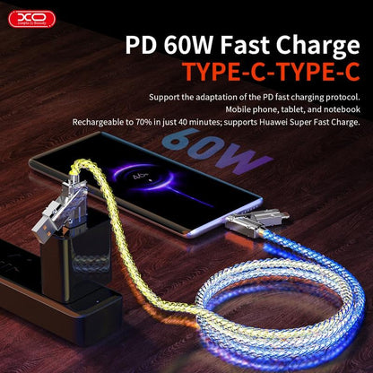 🔥Last Day 49% OFF🔥🎁Four-in-One Colorful lights Data Cable